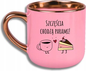 Bögre Rózsaszín Elegáns Nagy Vicces Szerencse Ajándék Párban Járnak