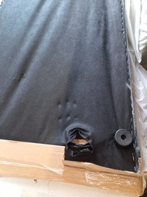 AKCIÓ Sötétszürke U alakú ülőgarnitúra SMART COSARO 295x140 cm II. osztály