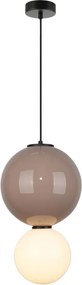 Italux modern függeszték pieve bézs fehér matt fehér barna opál itxpnd-95221-1l-br