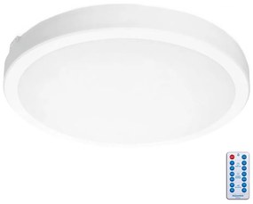 Kobi LED Fürdőszobai mennyezeti lámpa érzékelővel NAIROS LED/36W/230V IP65 fehér + távirányító KB0425