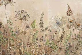 Design fotótapéta Flizelin falra Rusztikus virágok 104x70 Ragasztó