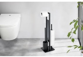 WENKO 23708100 - RIVALTA WC-kefe 18x70 cm fekete