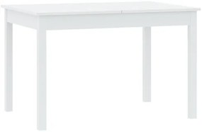 SENDI Étkezőasztal Fehér Színben 120 cm