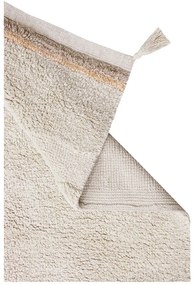 Krémszínű mosható kézi szövésű pamut szőnyeg 170x240 cm Bloom Natural – Lorena Canals