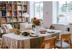 Len asztali futó 40x150 cm – Linen Tales