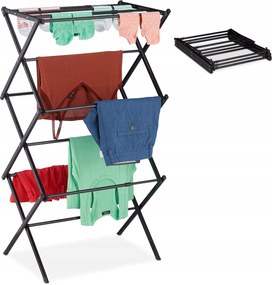 Szabadonálló ruhaszárító Relaxdays 106 cm x 43-74 cm