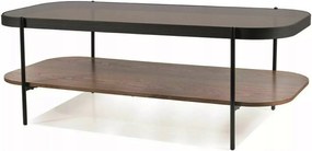 Prima dohányzóasztal A borostyán/dió 120x58cm Sig