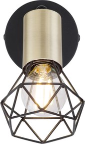 Spot Lámpa Fekete XARA I GLOBO-54802S-1AB