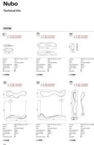 Redo 01-1417 - NUBO állítható fényerőjű LED állólámpa 1xLED/35W/230V