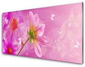 Akril üveg kép Virág növény természet 125x50 cm