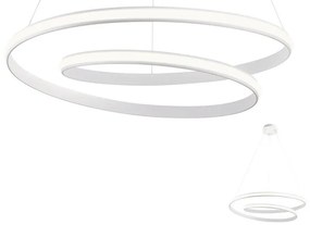 Redo 01-1795 - Dimmelhető sodronyos LED csillár TORSION LED/40W/230V fehér