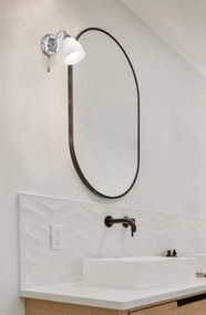 KAJA K-JSL-6218/1W CHR ARON Króm Színű Fali Lámpa 1xE27 15W IP20