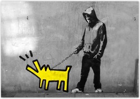 Fotótapéták 416x290 Banksy kutyus