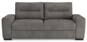 COMO háromszemélyes ággyá nyitható kanapé — sötétszürke