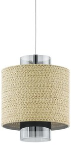 Eglo 43393 - Csillár zsinóron MEDIOUNA 1xE27/40W/230V