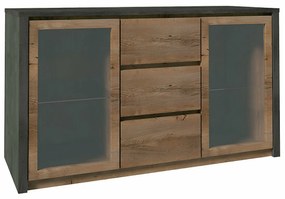 MONTANA K2D komód, szürke