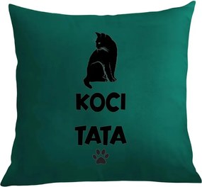 Párna párnahuzat Apák napja Macska Apa