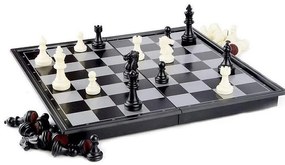 Procart Mágneses sakkjáték, interaktív játék 32 figurával, 32x32 cm-es játéktáblával