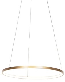 Arany gyűrűs függőlámpa, 60 cm, LED-del, Anella