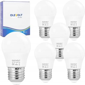 Olevolt Led lámpák E27 fényerőszabályozható 6 db