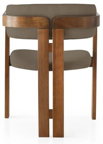 CO Light Brown and Walnut étkezőszék