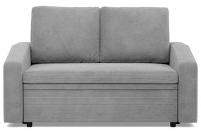 Zeus kanapé, kordbársony, hab töltet, döntött kartámasz, szürke