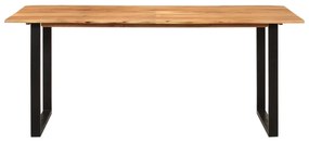 Tömör akácfa étkezőasztal 180 x 90 x 76 cm