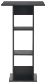 280206 Bar Table Black 60x60x110 cm