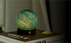 Sötét natúr színű USB fénydekoráció ø 8 cm Galaxy Breeze – Gingko