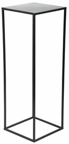 Virágállvány 70x24 cm fekete színben