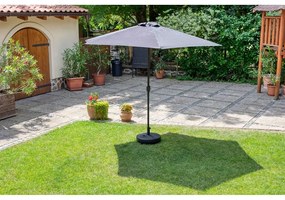 Sun fekete napernyő talapzat nélkül, ø 300 cm - Bonami Essentials