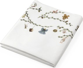 Kähler Hammershøi Christmas Díszített Abrosz Karácsonyi 150x220 cm Fehér