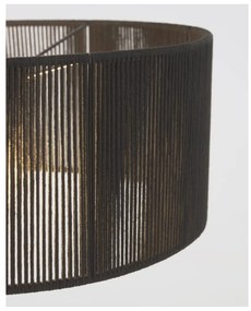 Fekete textil lámpabúra ø 47 cm Cantia – Kave Home