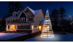 Twinkly TWP01KSPP-BEU - LED RGBW kültéri karácsonyfa TREE 1000xLED IP44 Wi-Fi