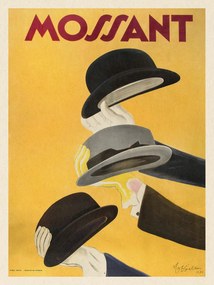 Festmény reprodukció Mossant (Vintage Hat Ad) - Leonetto Cappiello, (30 x 40 cm)