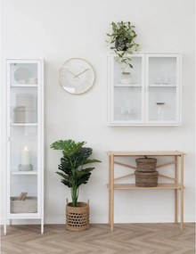 Fehér fém tálalószekrény 40x180 cm Brisbane – House Nordic