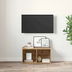 TV szekrény kézműves tölgy Faanyag