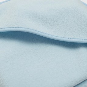 Gyermek frottír törölköző és kapucnival New Baby BASIC 80x80 kék