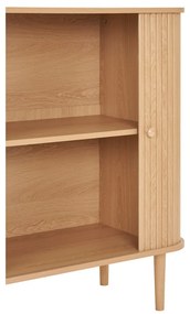 Nikko szekrény, 2 ajtó, natúr, 80x40x87 cm