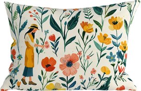 Pamut párnahuzat FLOVINA POLY 50x70 cm, színes