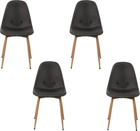 Avenberg RIVA Étkezőszék szett - 4db, szürke