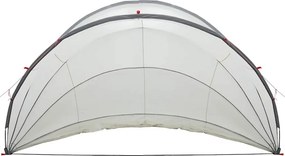 Medence kupola Szürke és narancs 500 x 500 x 236 cm