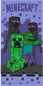 Minecraft Sketch Mobs fürdőlepedő, strand törölköző 70x140cm