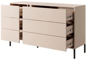 Komód Danton 6S (bézs). 1071335