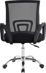 Irodai szék, fekete/fekete, DEX 4 NEW