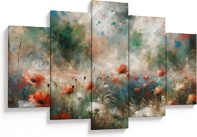 Kép – Pipacsmező absztrakciója (150x105 cm)