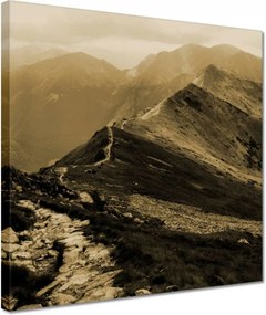 Vászonkép 30x30 Tátra Lengyel hegyek Kilátás