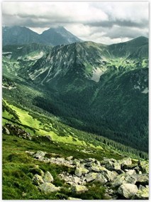 Poszterek 100x135 Tátra Lengyel hegyek Kilátás