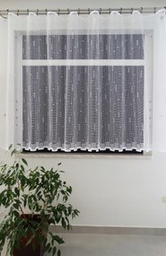 Mg Függöny 22/200 Fehér 300x150 szalaggal lengyel