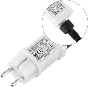 Világító fa – cseresznyevirág 200 cm, 220 fehér LED lámpával (meleg spektrum)